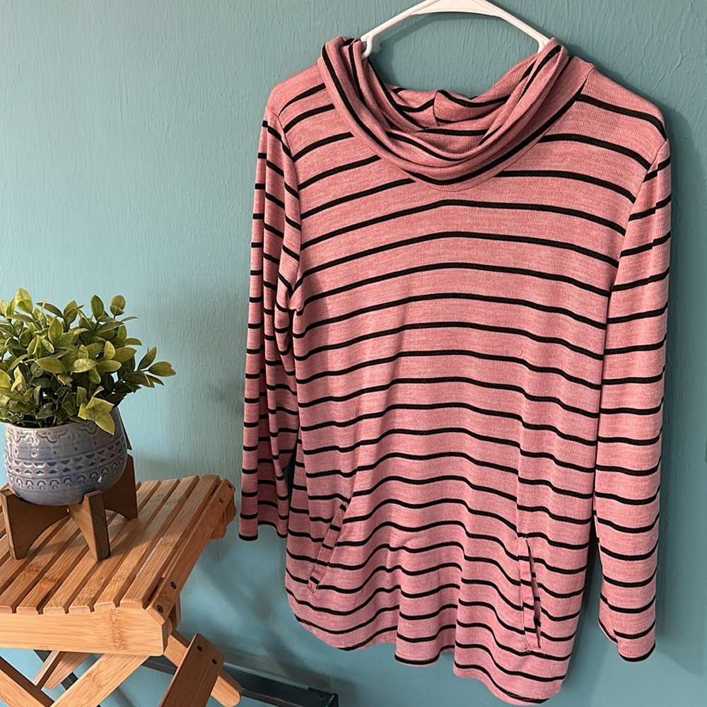 Long sleeve turtle neck